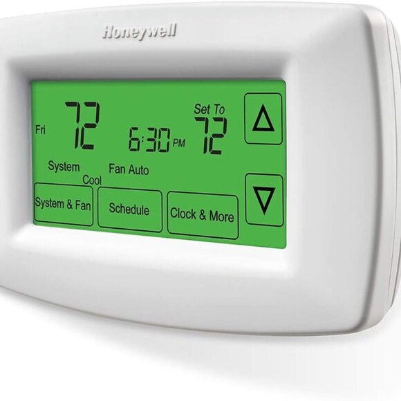 Other - 7-Day Programmable Touchscreen Thermostat, White